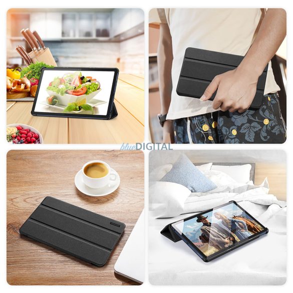 Dux Ducis Domo Smart Sleep Case Lenovo Tab M10 10.6'' tablet - fekete tok