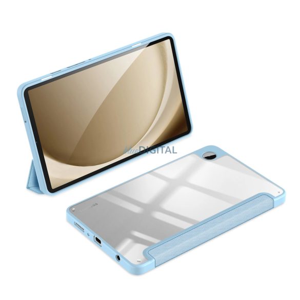 Dux Ducis Toby tok Flip stand Samsung Galaxy Tab A9 8.7" - kék