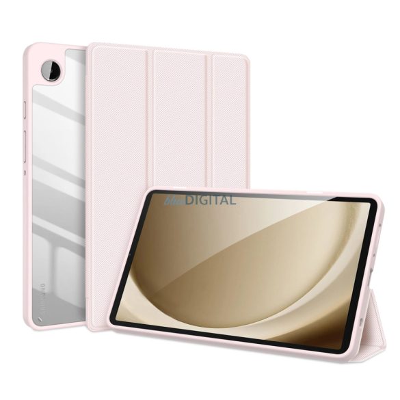 Dux Ducis Toby tok Flip állvány Samsung Galaxy Tab A9 8.7" - rózsaszín