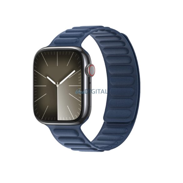 Dux Ducis Strap BL mágneses szíj Apple Watch 42 / 44 / 45 / 49 mm - Kék tok