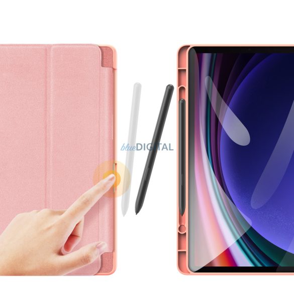Dux Ducis Domo Samsung Galaxy Tab S9 FE tok állvány - rózsaszín