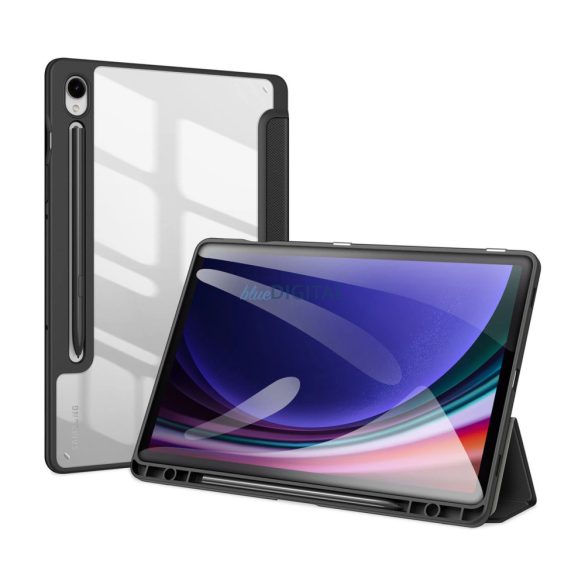 Dux Ducis Toby tok Flip állvány Samsung Galaxy Tab S9 FE - fekete