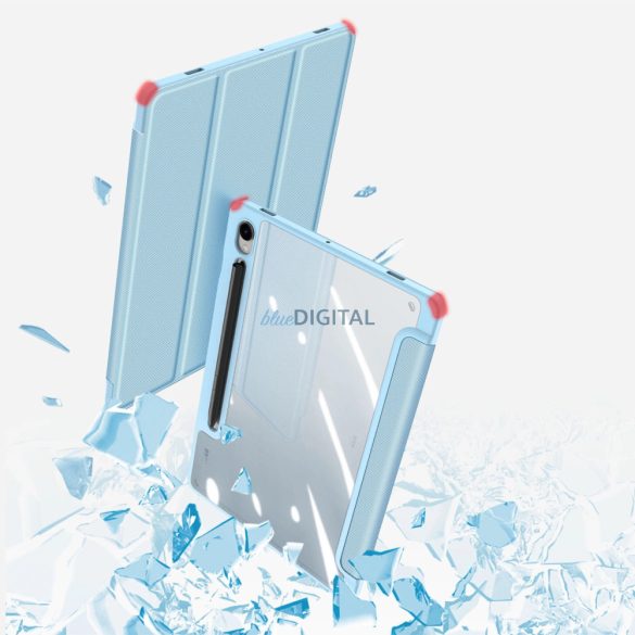 Dux Ducis Toby tok Flip állvány Samsung Galaxy Tab S9 FE - kék 