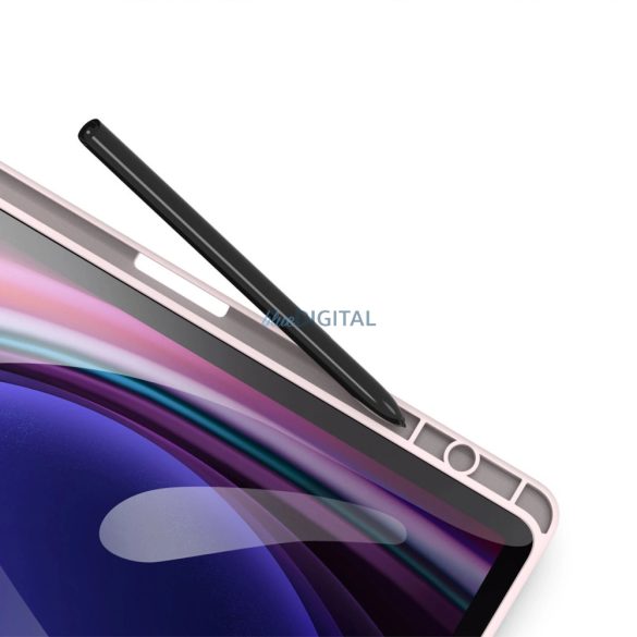 Dux Ducis Toby tok Flip állvány Samsung Galaxy Tab S9 FE - rózsaszín