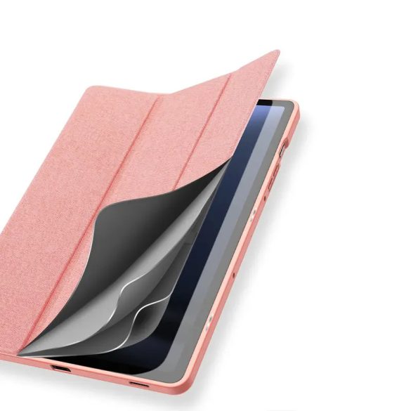 Dux Ducis Domo öko-bőr tok SAMSUNG Tab S9 FE+ - rózsaszín