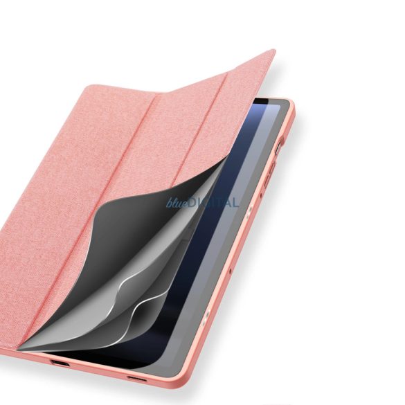 Dux Ducis Domo öko-bőr tok SAMSUNG Tab S9 FE+ - rózsaszín