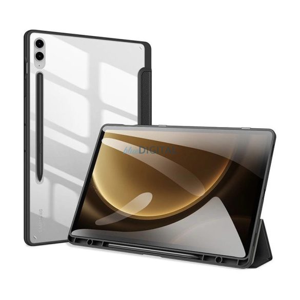 Dux Ducis Toby tok Flip állvány Samsung Galaxy Tab S9 FE Plus - fekete