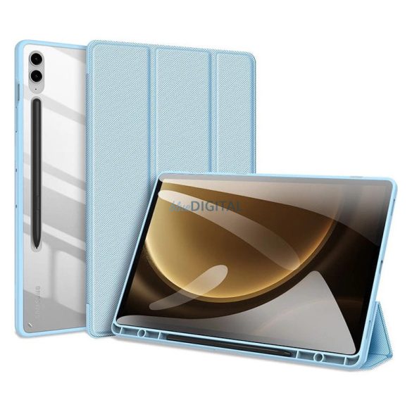 Dux Ducis Toby tok Flip állvány Samsung Galaxy Tab S9 FE Plus - kék