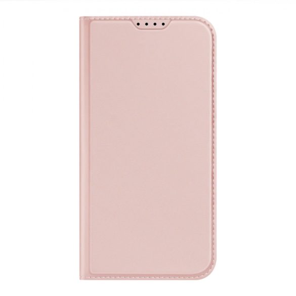Dux Ducis Skin Pro tok pénztárcával iPhone 15 - Rózsaszín