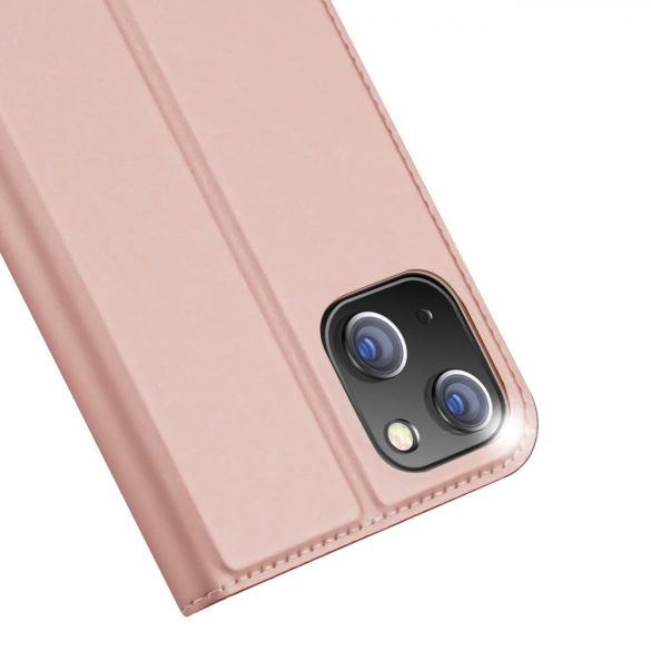 Dux Ducis Skin Pro Wallet Case iPhone 15 Plus - Rózsaszín tok