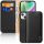 Dux Ducis Hivo iPhone 15 Plus RFID blokkoló tok pénztárcával - Fekete
