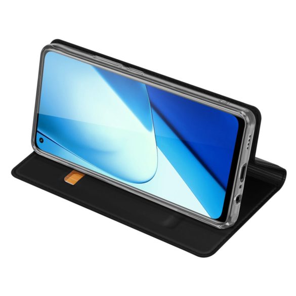 Dux Ducis Skin Pro Case Realme 11 Flip Card Wallet Stand Black tok