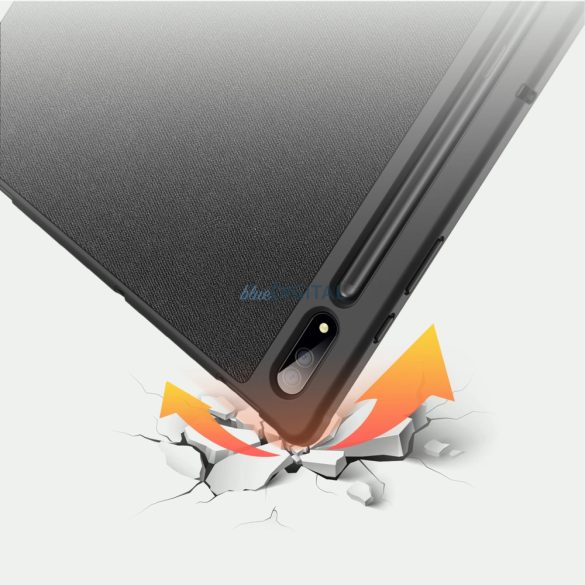 Dux Ducis Domo összecsukható tablet tok Smart Sleep funkció Samsung Galaxy Tab S8/S9 Ultra állvány fekete