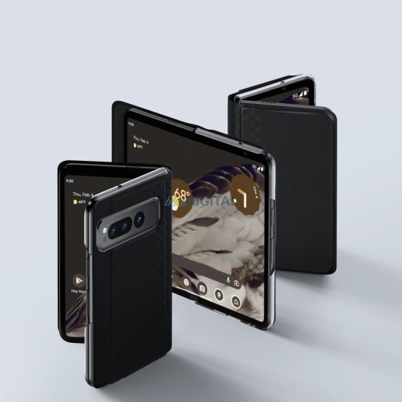 Dux Ducis Bril Google Pixel Fold Fekete tok