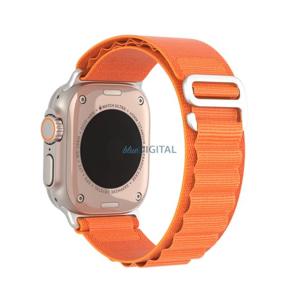 Dux Ducis (GS Version) sportos csereszíj Apple Watch 9 / 8 / 7 / 6 / SE / 5 / 4 / 3 / 2 / 1 (41, 40, 38 mm) narancssárga