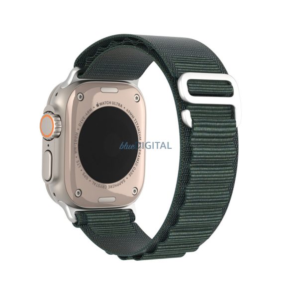 Dux Ducis (GS Version) sportos csereszíj Apple Watch 9 / 8 / 7 / 6 / SE / 5 / 4 / 3 / 2 / 1 (41, 40, 38 mm) zöld