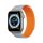 Dux Ducis (LD Version) csereszíj Apple Watch SE, 9, 8, 7, 6, 5, 4, 3, 2, 1 (41, 40, 38 mm) - szürke-narancs