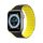 Dux Ducis (LD Version) csereszíj Apple Watch Ultra, SE, 9, 8, 7, 6, 5, 4, 3, 2, 1 (49, 45, 44, 42 mm) - fekete és sárga