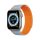 Dux Ducis (LD Version) csereszíj Apple Watch Ultra, SE, 9, 8, 7, 6, 5, 4, 3, 2, 1 (49, 45, 44, 42 mm) - szürke és narancssárga