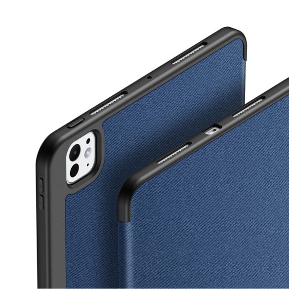 Dux Ducis DOMO összecsukható könyvtok ceruzatartóval Xiaomi Pad 6/6 Pro - kék