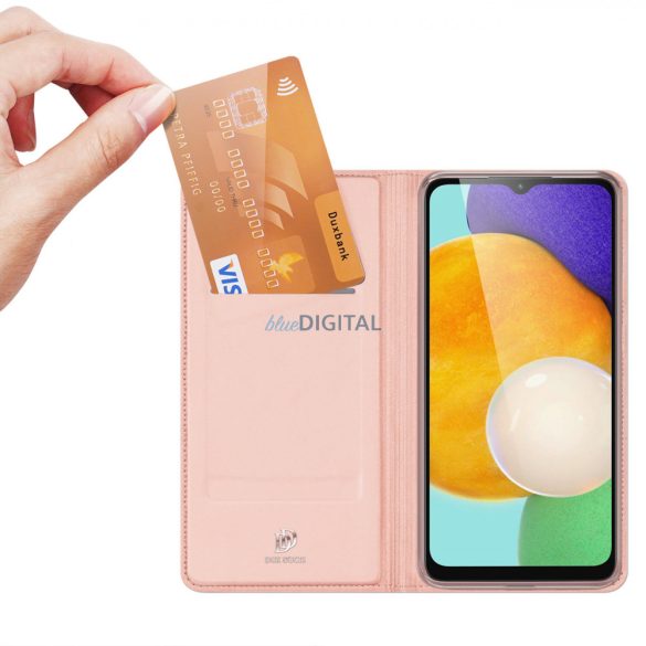 Dux Ducis Skin Pro könyvtok Samsung Galaxy A14 5G rózsaszín