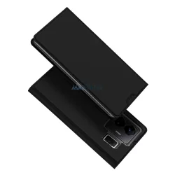   Dux Ducis Skin Pro Case For Realme GT Neo 5 / Realme GT3 flipes tok pénztárcával és állvánnyal Fekete