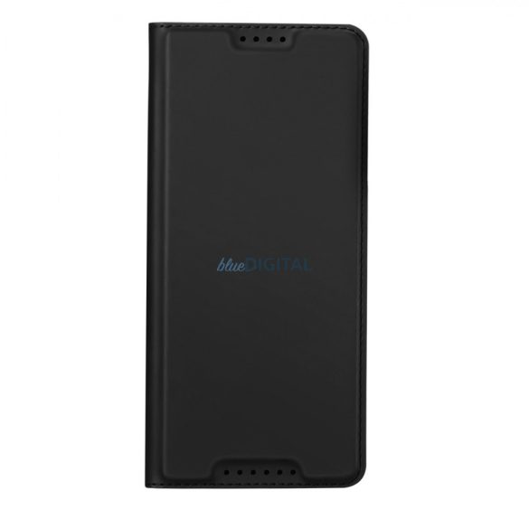 Dux Ducis Skin Pro Case for Sony Xperia 10 V flipes tok pénztárcával és állvánnyal Fekete