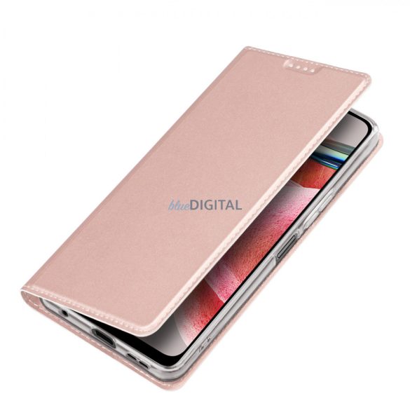 Dux Ducis Skin Pro Case for Xiaomi Redmi Note 12 flipes tok pénztárcával és állvánnyal rózsaszín