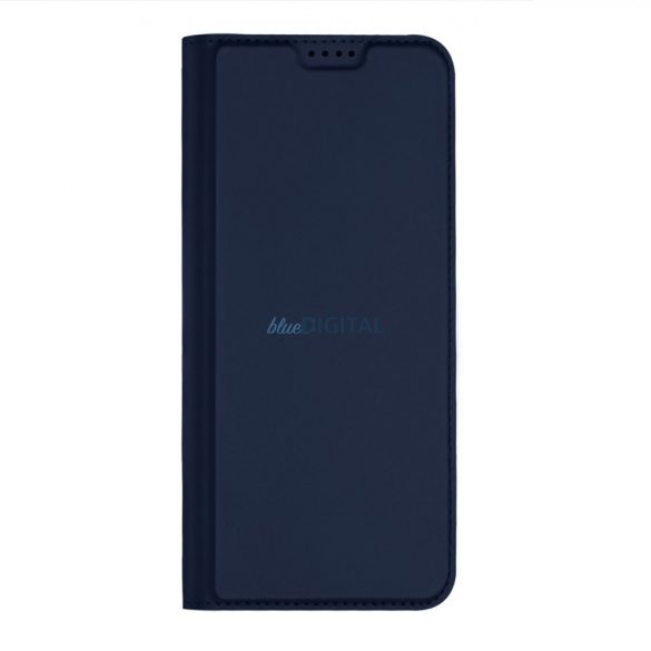 Dux Ducis Skin Pro tok Xiaomi Redmi Note 12 Pro+ flipes tok pénztárcával és állvánnyal kék