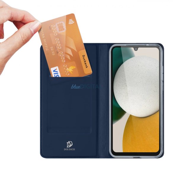 Dux Ducis Skin Pro tok Samsung Galaxy A34 5G flip cover kártya pénztárca állvány kék