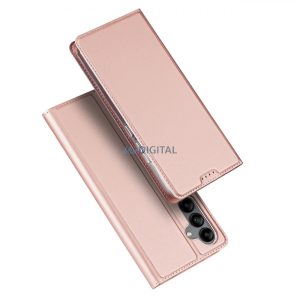 Dux Ducis Skin Pro Case Samsung Galaxy A34 5G Flip kártya pénztárca Stand Pink