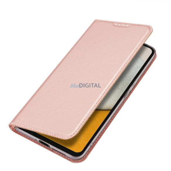 Dux Ducis Skin Pro Case Samsung Galaxy A34 5G Flip kártya pénztárca Stand Pink