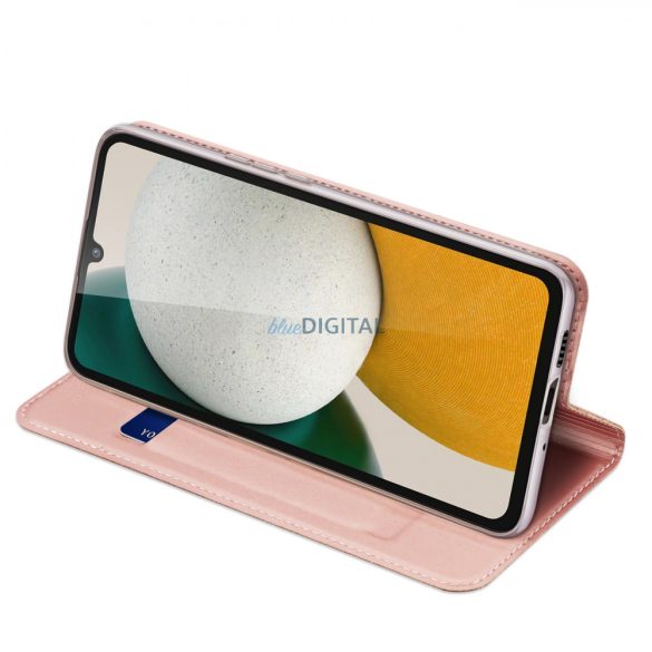 Dux Ducis Skin Pro Case Samsung Galaxy A34 5G Flip kártya pénztárca Stand Pink