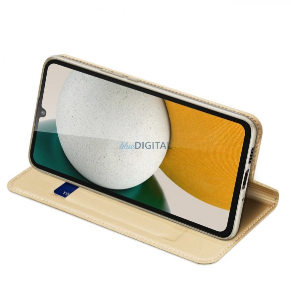 Dux Ducis Skin Pro Case Samsung Galaxy A34 5G Flip Card Wallet Stand arany