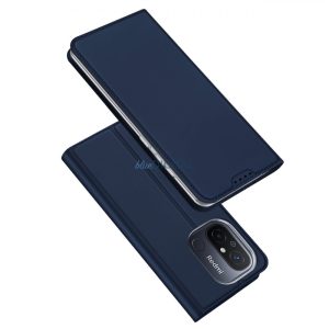 Dux Ducis Skin Pro Case For Xiaomi Redmi 11A / Poco C55 / Redmi 12C flipes tok pénztárcával és állvánnyal kék