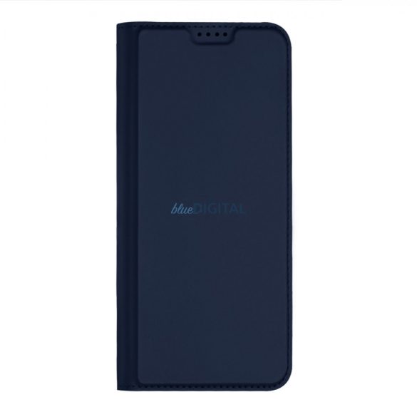 Dux Ducis Skin Pro Case For Xiaomi Redmi Note 12 5G / Poco X5 5G flipes tok pénztárcával és állvánnyal kék