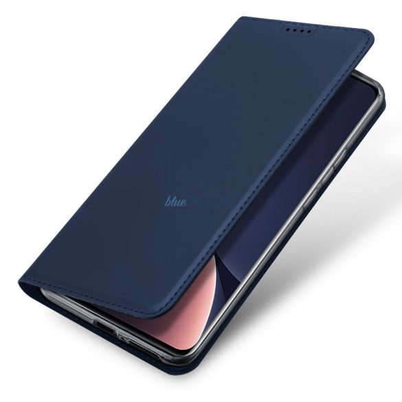 Dux Ducis Skin Pro tok Xiaomi 13 Pro tok flip kártya pénztárca állvány kék