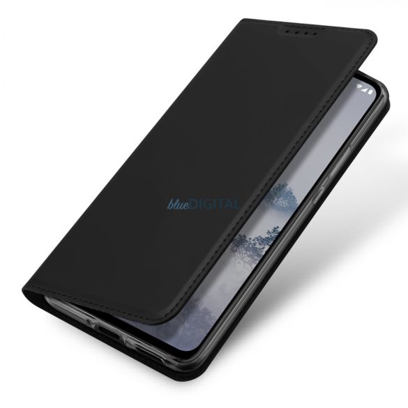 Dux Ducis Skin Pro tok Nokia X30 flip cover kártya pénztárca állvány fekete