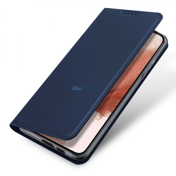 Dux Ducis Skin Pro tok Samsung Galaxy S23 flip cover kártya pénztárca állvány kék