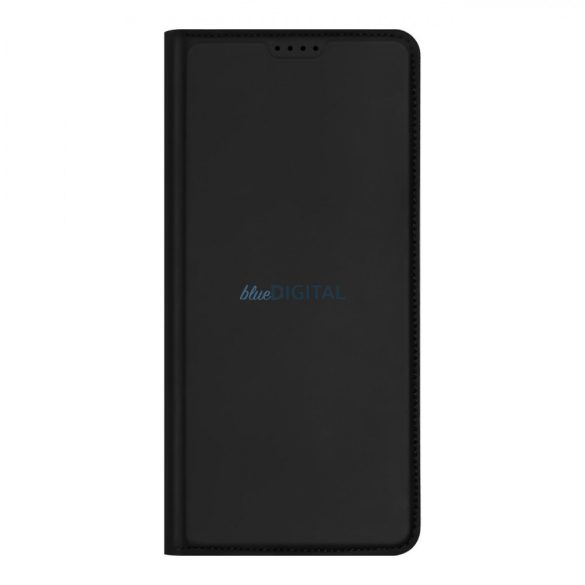 Dux Ducis Skin Pro tok Oppo Reno 8 flip tok kártya pénztárca állvány fekete