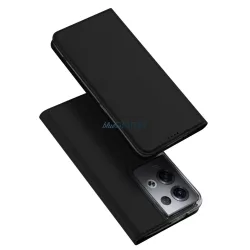   Dux Ducis Skin Pro tok Oppo Reno 8 Pro flip cover kártya pénztárca állvány fekete