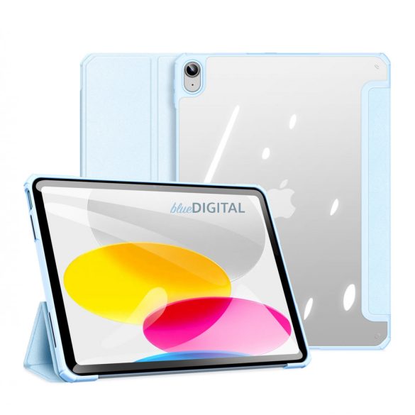 Dux Ducis Copa tok iPad 10.9 2022 (10 gen.) intelligens tok állvány kék