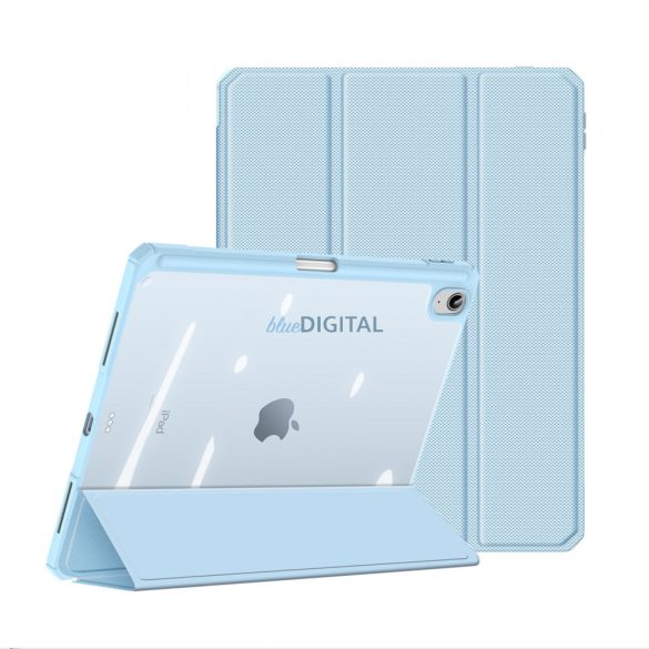 Dux Ducis Toby case iPad 10.9 2022 (10 gen.) tok Apple Pencil ceruza  intelligens tok állvány kék