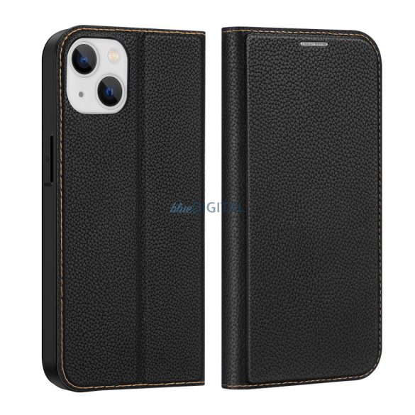 Dux Ducis Skin X2 könyvtok iPhone 14 Plus fekete