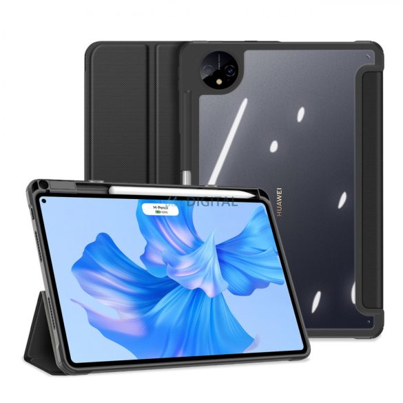 Dux Ducis Toby tok Huawei MatePad Pro 11" (2022) tok S Pen tollal Smart Cover állvány fekete