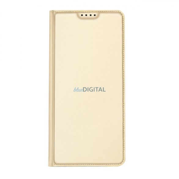 Dux Ducis Skin Pro Case Xiaomi Poco C40 Flip Card Wallet Stand arany