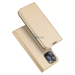   Dux Ducis Skin Pro Holster Flip tok iPhone 14 Pro arany színű