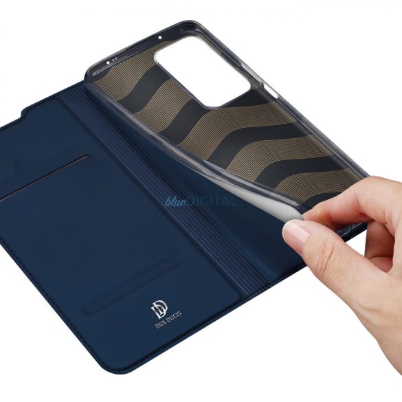 Dux Ducis Skin Pro Holster Cover Flip Cover Flip Cover a Xiaomi Poco F4 5G  kék