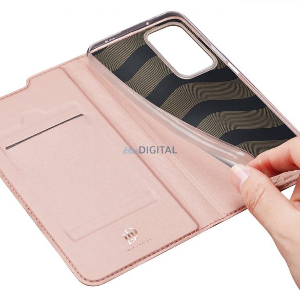 Dux Ducis Skin Pro Holster Cover Flip Cover Flip Cover a Xiaomi Poco F4 5G rózsaszín