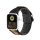 Dux Ducis (Outdoor Version) csereszíj Apple Watch Ultra, SE, 9, 8, 7, 6, 5, 4, 3, 2, 1 (49, 45, 44, 42 mm) fekete/narancssárga